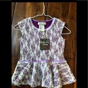 NWT Matilda Jane Poet Peplum Top size 2